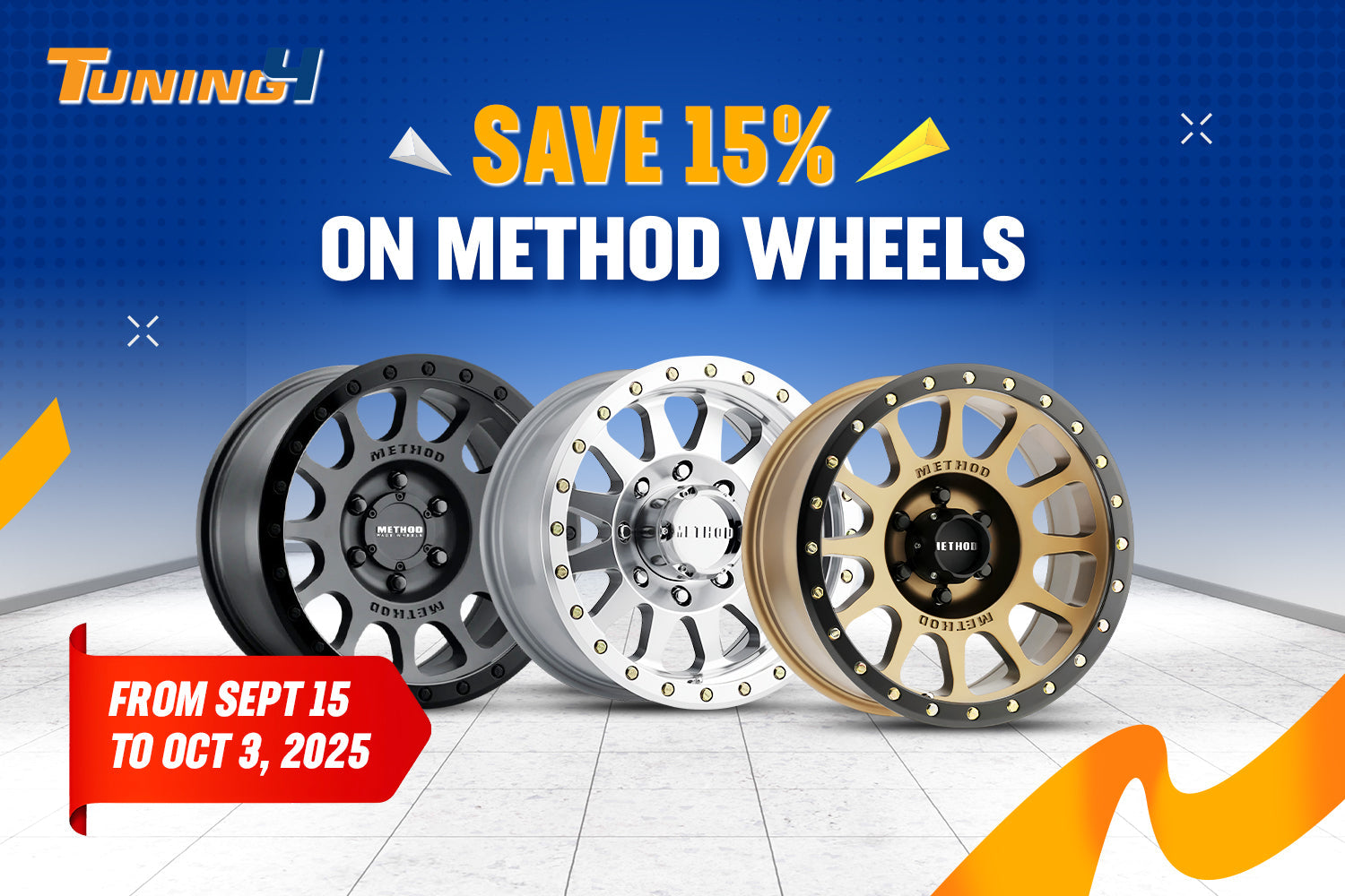 Save 15% on Method Wheels