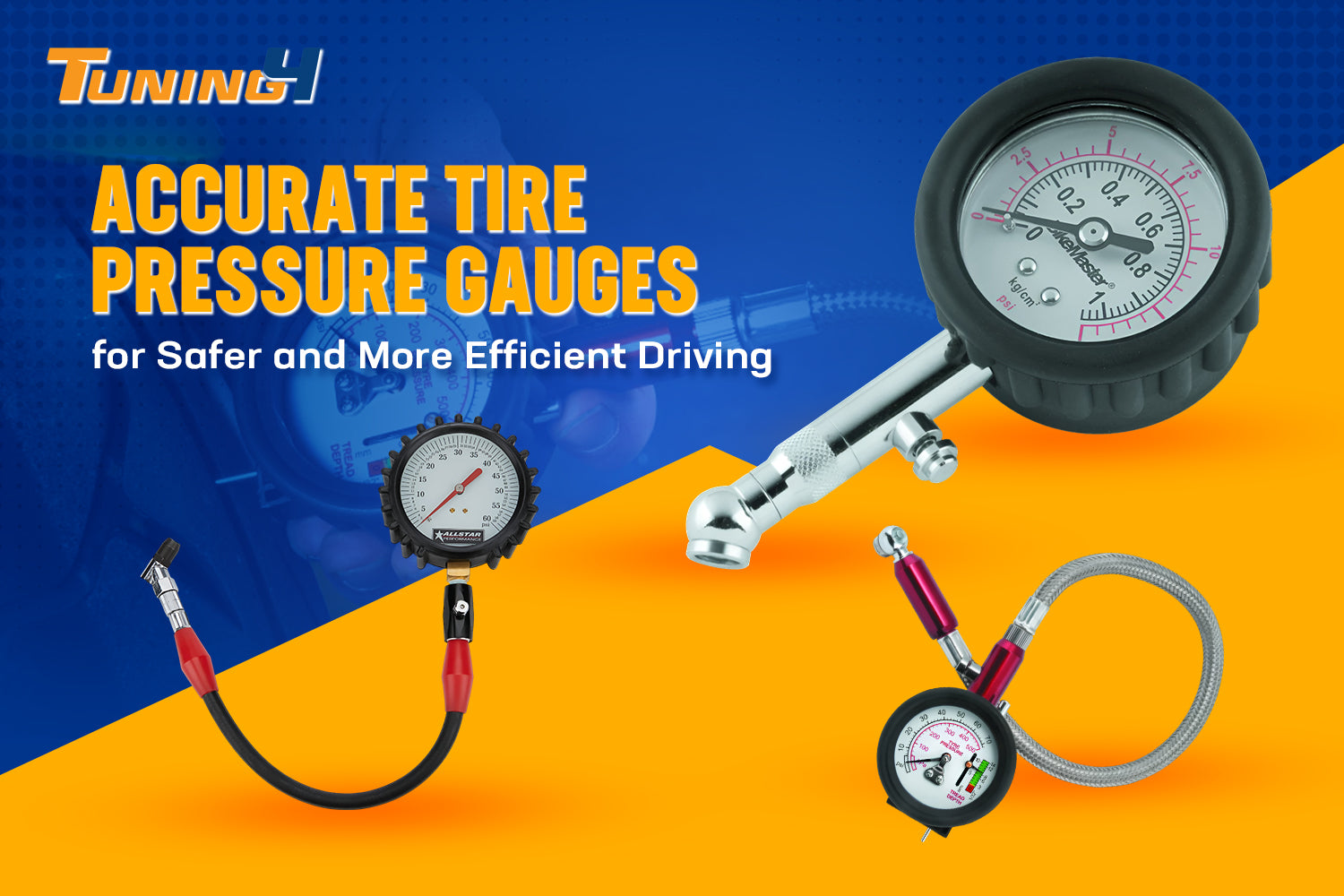 Accurate Tire Pressure Gauges for Safer and More Efficient Driving
