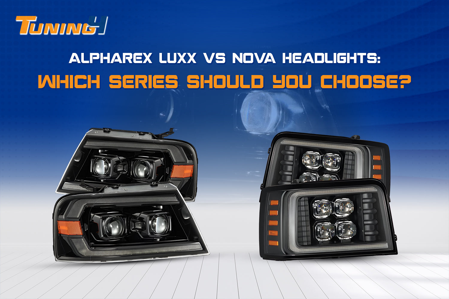 AlphaRex LUXX vs NOVA Headlights Which Series Should You Choose