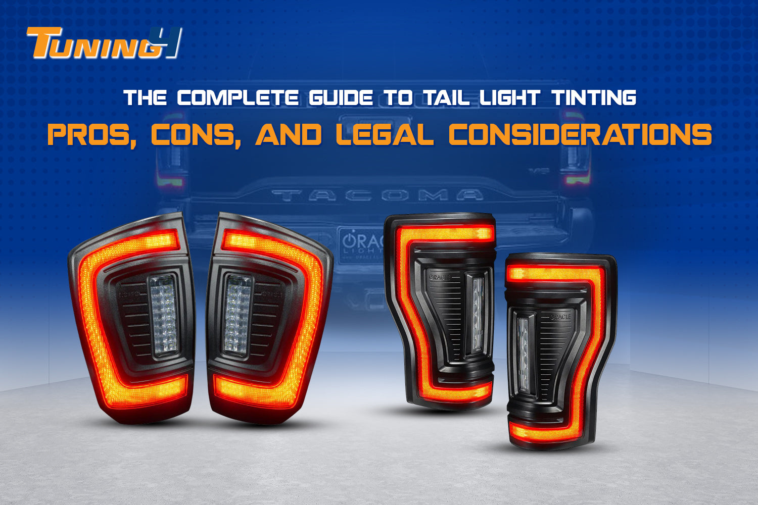 The Complete Guide to Tail Light Tinting: Pros, Cons, and Legal Considerations