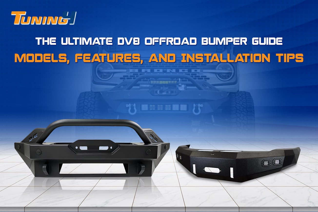 The Ultimate DV8 Offroad Bumper Guide: Models, Features, and Installation Tips