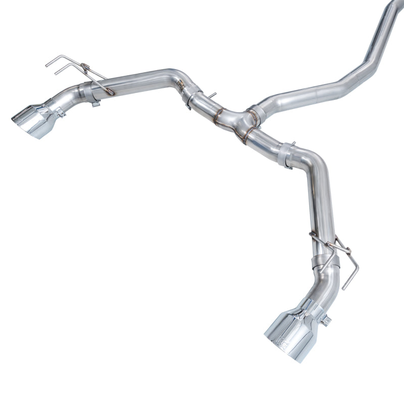 AWE Tuning Track Edition Catback Exhaust Dual Chrome Silver Tips for Honda Civic /Acura Integra 3020-32331