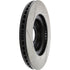StopTech 13-15 Nissan Pathfinder Slotted Front Left Rotor