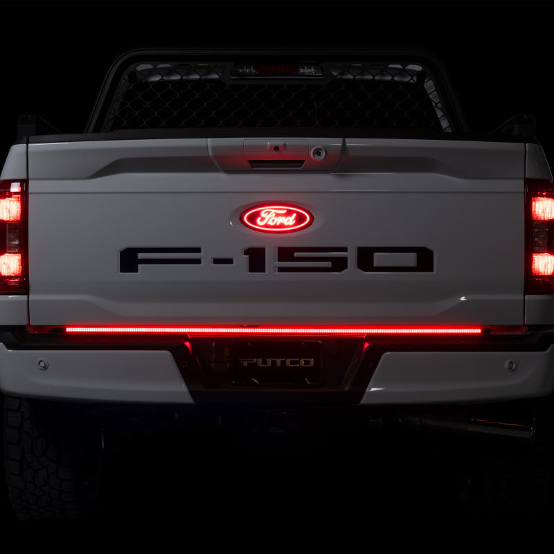 Putco 19-24 Ford Ranger 48In Direct Fit Blade Kit Tailgate Bars Equipped w Factory LED Taillamps