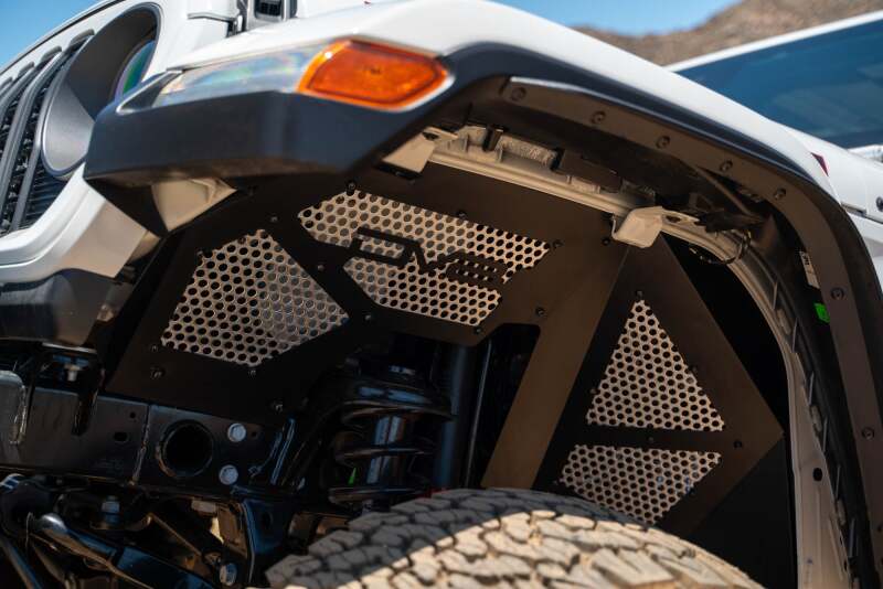 DV8 Offroad Inner Fender Set for Jeep Wrangler JL & Gladiator JT (18-25) - INFEND-06FB