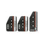 Sparco Pedal Set Settanta Short Black