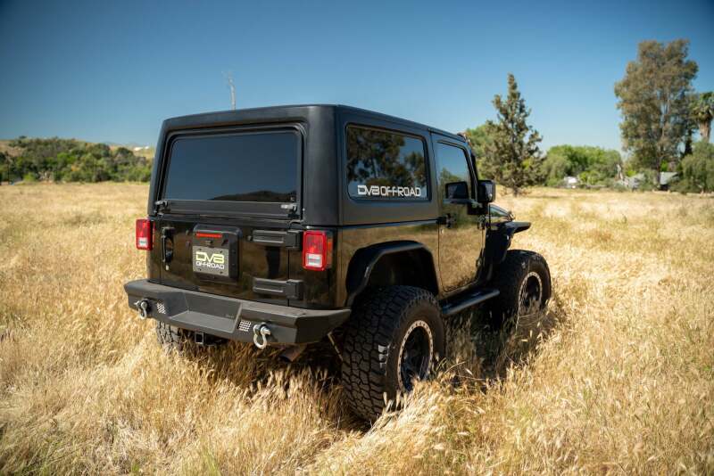 DV8 Offroad Spare Tire Delete for 07-18 Jeep Wrangler JK - TSJK-01