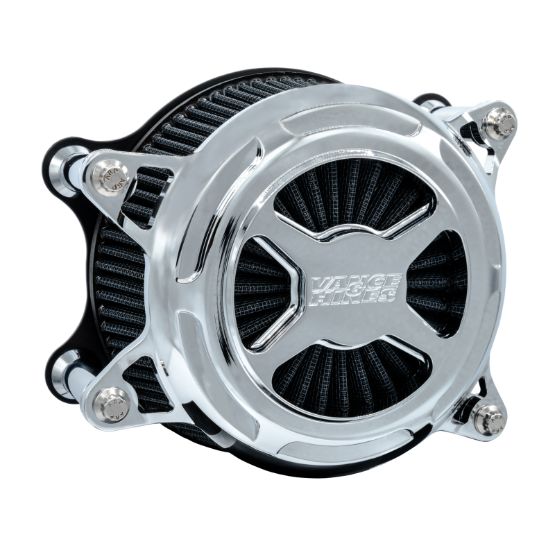 Vance and Hines 23-24 Touring Models V02 X Air Intake - Chrome
