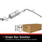 MagnaFlow BRE Exhaust Kit 86-95 Suzuki Samurai 1.3L