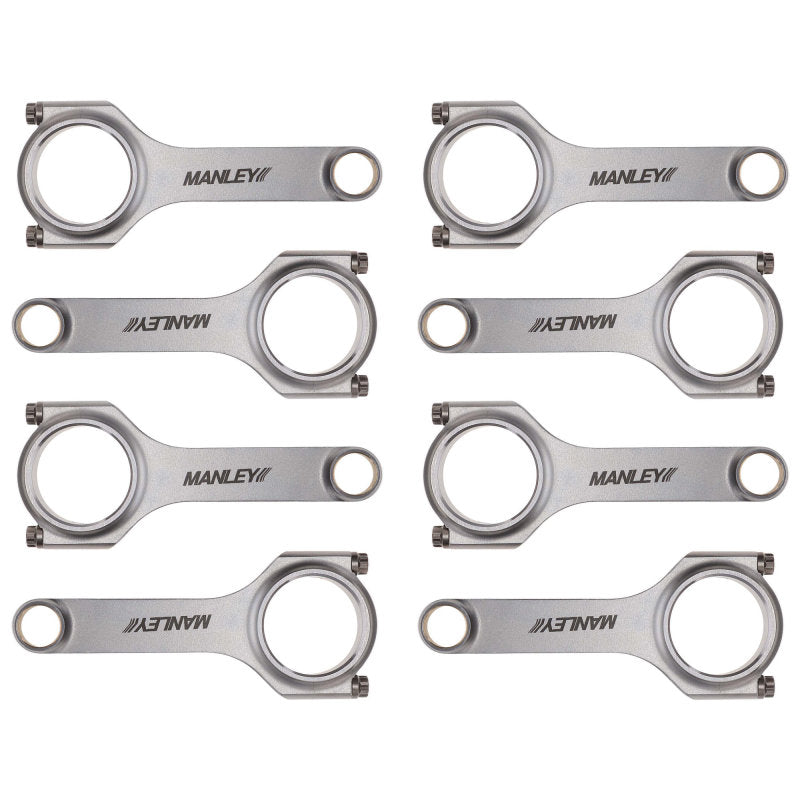 Manley Chevy Small Block LS Series 6.125in H Beam Connecting Rod Set