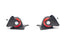 Innovative 99-00 Mazda Miata NB 1.8L Black Steel Replacement Mounts 60A Bushings (No Trans Mount)