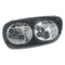 Letric Lighting Led Hdlght Dual 5.75in Chr/Blk