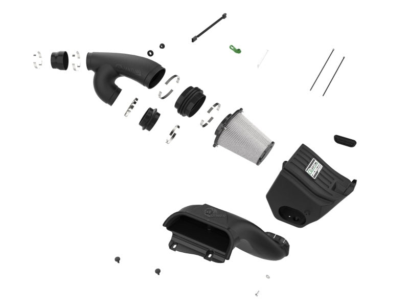 aFe Quantum Cold Air Intake for 2015-2024 Ford F-150 EcoBoost 2.7L/3.5L w/ Pro DRY S Filter