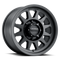 Method MR704 HD 17x9 18mm Offset 8x6.5 130.81mm CB Matte Black Wheel