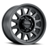Method MR704 HD 17x9 18mm Offset 8x6.5 130.81mm CB Matte Black Wheel