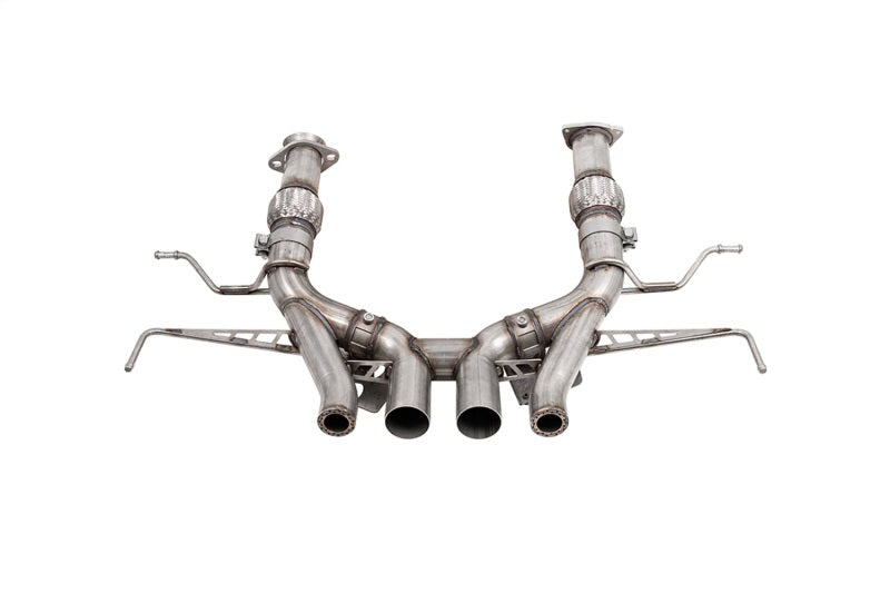 Corsa 2023 Chevrolet Corvette C8 Z06 3in Valved Cat-Back Exhaust Muffler Delete Track System w/o Tip