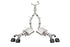 Corsa 22-25 Cadillac CT4 V Blackwing 3in Active Valve Cat-Back - 4.5in Black Tip