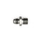 DeatschWerks 6AN Male Flare to M16 X 1.5 Male Metric Adapter (Incl Washer) - Anodized Matte Black
