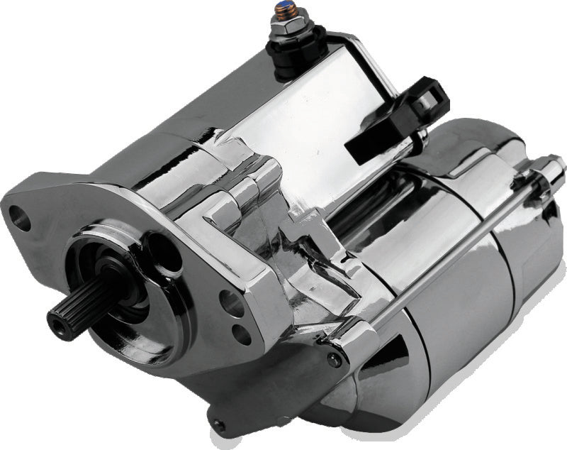 Twin Power 89-06 Big Twin Exc 06 Dyna 1.4 Kw Starter Chrome Rpls H-D 31522-89A 31553-90 31533-94B