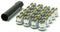 Wheel Mate Muteki Open End Lug Nuts - Chrome 12x1.50