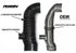 Perrin 02-07 WRX / 04-08+ STi Black 3 inch Inlet Turbo Inlet