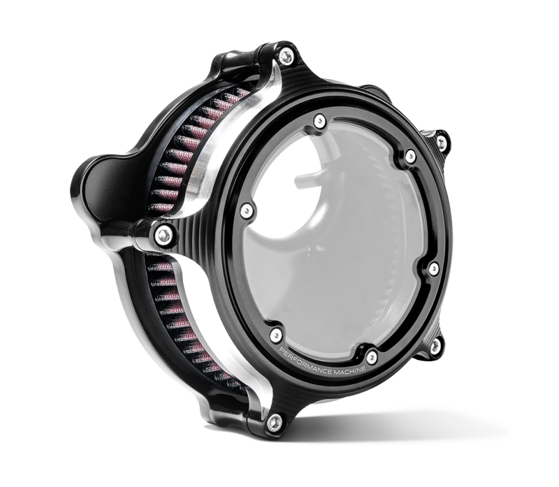 Performance Machine 23-Up CVO, 2024 Touring Vision Series Air Cleaner - Contrast Cut