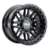 Weld Off-Road Swift 17x9in - 5x114.3 / 5x127 BP - ET-12 - 78.1mm CB - Gloss Black Wheel & Ring