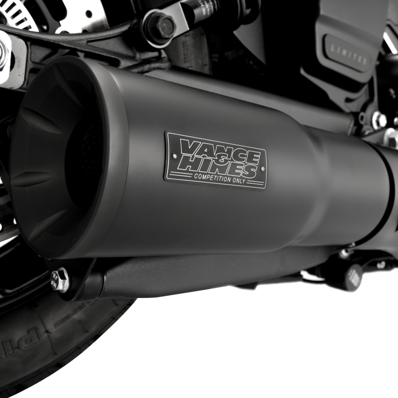 Vance & Hines 2025 Indian Scout HO Black Slip-On Exhaust