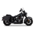 Vance & Hines 2025+ HD Softail Twin Slash 4in Round Black Slip-On Exhaust