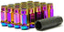 Wheel Mate Muteki SR48 Open End Lug Nuts - Neon 12x1.50 48mm