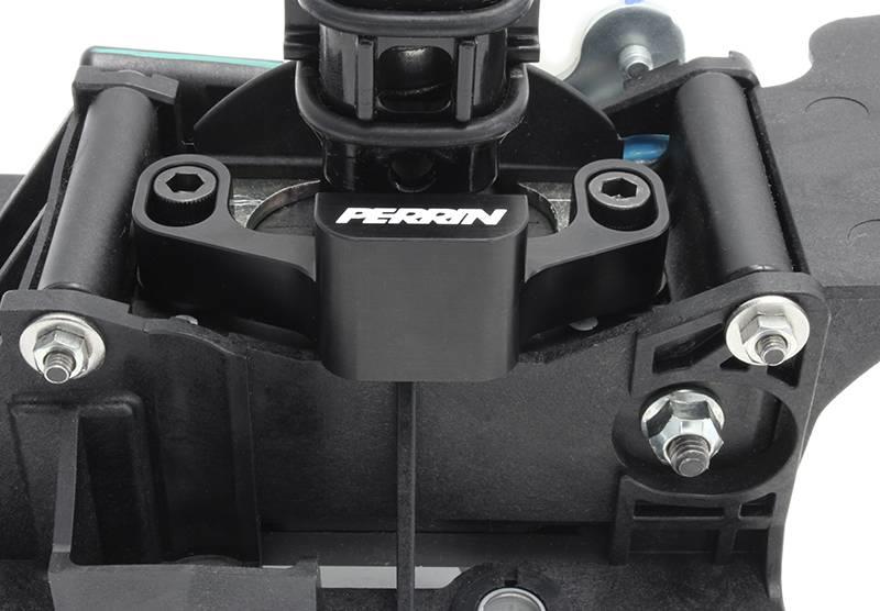 Perrin 18-22 Subaru WRX / 18-19 Forester (w/o Short Shifter) Manual Shifter Stop - Black Anodized
