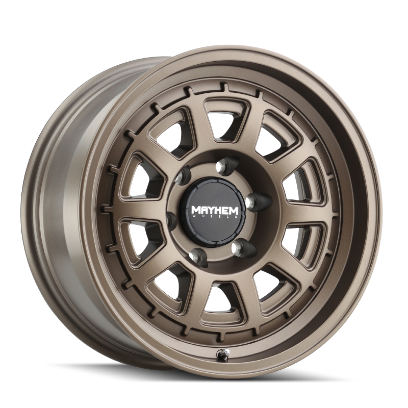 Mayhem 8303 Voyager 15x7 / 5x100 BP / 15mm Offset / 56.1mm Hub Dark Bronze Wheel