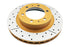DBA 05-20 Toyota Tacoma (w/6 Lug Wheel & 4 Piston Clpr) Front Drilled & Slotted Street Series Rotor