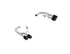 MBRP 24-25 Ford Mustang GT 5.0L T304 SS 2.5in Axle-Back Dual Rear w/ Quad Carbon Fiber Tips