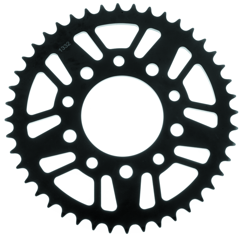 BikeMaster Rear Steel Sprocket for Honda Motorcycles (525 42T - Black) - 965298