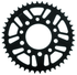 BikeMaster Rear Steel Sprocket for Honda Motorcycles (525 42T - Black) - 965298