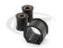 Prothane 98-05 Mazda Miata Steering Rack Bushings - Black