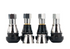 QuadBoss TR412C Valve Set of Chrome Stems for Tires - 608600
