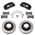 Wilwood 24-25 Toyota Tacoma Front Aero6-DM Big Brake Kit 13.38 In Rotor/w Lines - Black
