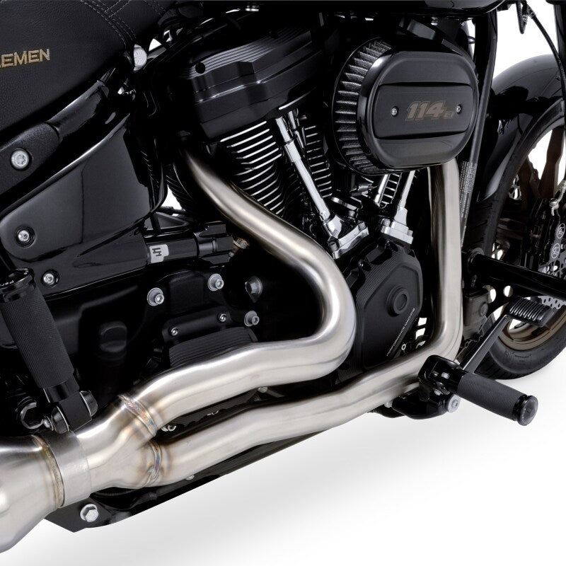 V&H 18-26 Harley Davidson M8 Narrow Tire Softail Gaslighter 2-1 Exhaust System