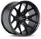 Vossen HF6-4 22x10 - 8x180 - ET-18 - Super Deep Face - 124.3 - Satin Black Wheel