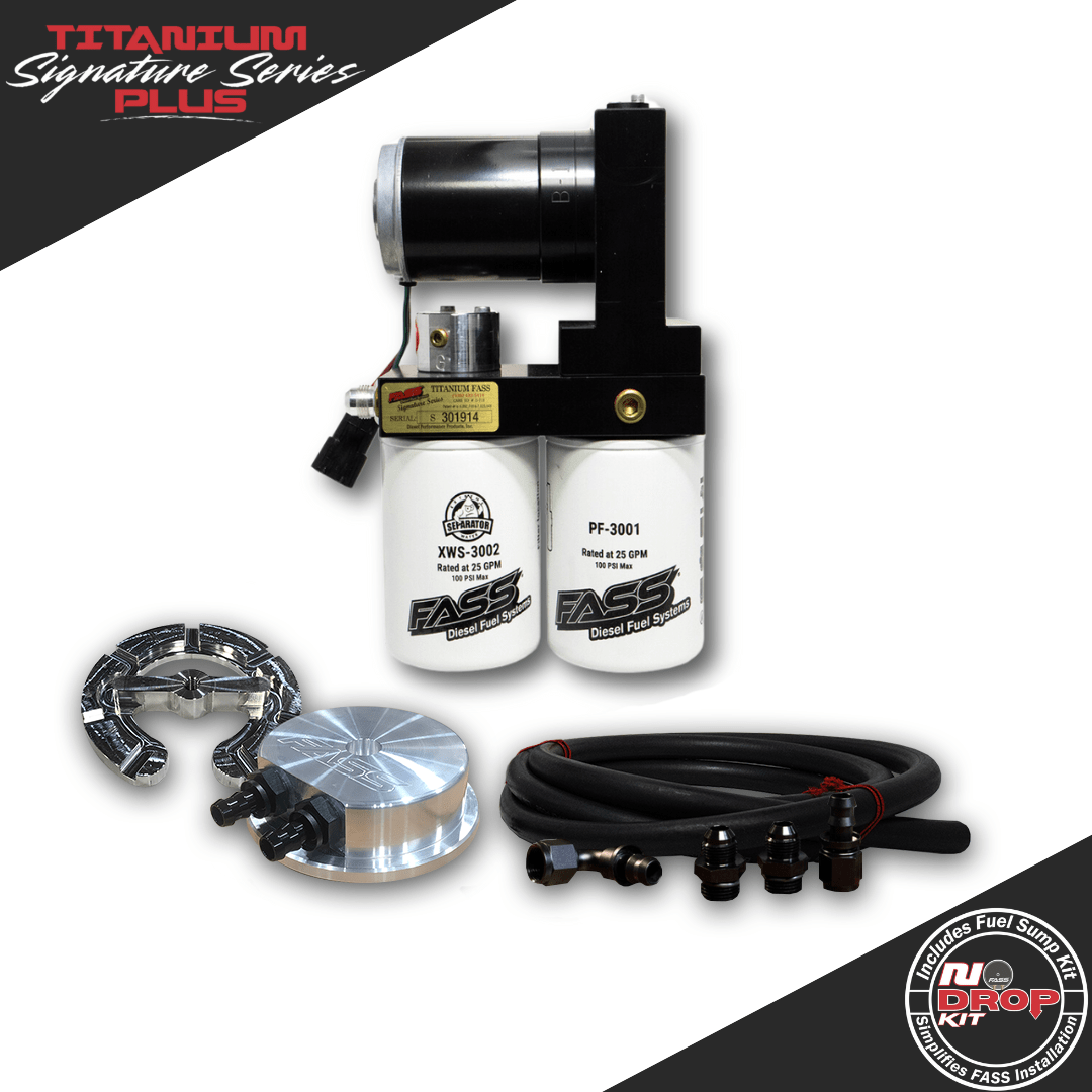 FASS No-Drop Plus 165GPH Fuel System with Sump for 01-10 GM/Chevy Duramax - NDTSPC10165G