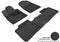 3D MAXpider 2013-2020 Jeep Grand Cherokee Kagu 1st & 2nd Row Floormats - Black