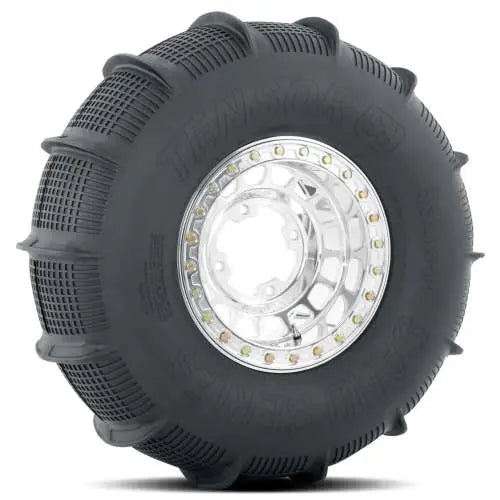 Tensor Tire Sand Series Hard Compound Rear Tire - 33x13 (Wheel Diam. 15) - 14 Paddles 1in