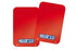 Sparco Mud Flap Pair Red
