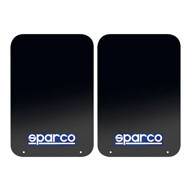 Sparco Mud Flap Pair Black