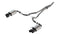 Borla ATAK Catback Exhaust System for 2024 Ford Mustang 2.3L Ecoboost w/ Quad Tips - Non-Active