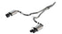 Borla ATAK Catback Exhaust System for 2024 Ford Mustang 2.3L Ecoboost w/ Quad Tips - Non-Active