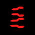 AlphaRex 09-18 Dodge Ram Luxx-Series LED Tail Lights Black w/ Activation Light & Sequential Signal