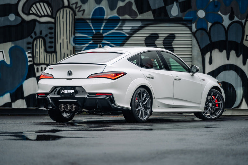 MBRP 2024+ Acura Integra Type-S Armor Pro 3in Active Profile Catback Exhaust - Carbon Fiber Tips